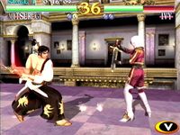 une photo d'Ã©cran de Soul Calibur sur Sega Dreamcast